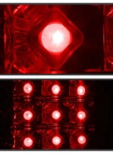 Spyder Auto 4 Piece Smoke LED Taillights for BMW E53 X5 4.8is 2004-2006                                     - ALT-YD-BE5300-LED-SM - Image 10