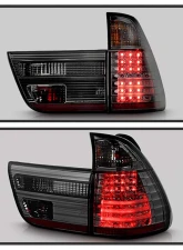Spyder Auto 4 Piece Smoke LED Taillights for BMW E53 X5 4.8is 2004-2006                                     - ALT-YD-BE5300-LED-SM - Image 11