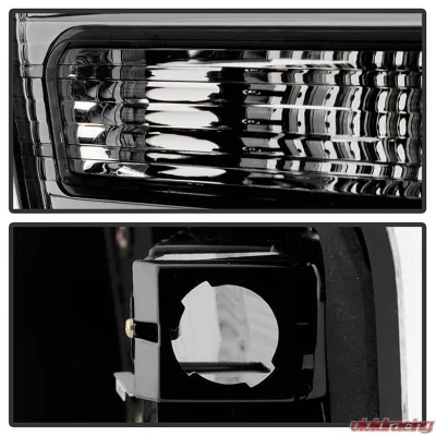 Spyder Auto 4 Piece Smoke LED Taillights for BMW E53 X5 4.8is 2004-2006 - ALT-YD-BE5300-LED-SM