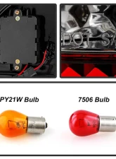 Spyder Auto 4 Piece Smoke LED Taillights for BMW E53 X5 4.8is 2004-2006                                     - ALT-YD-BE5300-LED-SM - Image 7