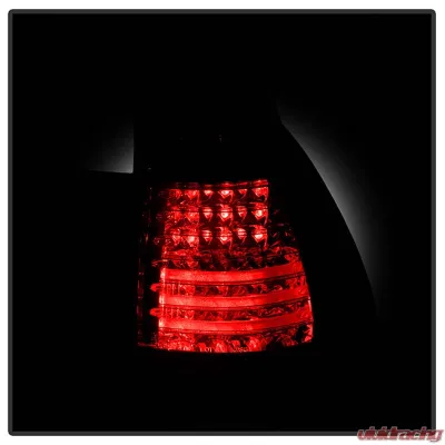 Spyder Auto 4 Piece Smoke LED Taillights for BMW E53 X5 4.8is 2004-2006 - ALT-YD-BE5300-LED-SM