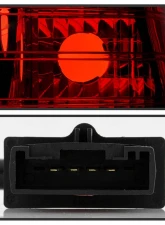 Spyder Auto 4-Piece Red Clear Tail Lights for BMW E53 X5 2000-2006 ALT-YD-BE5300-RC                                     - ALT-YD-BE5300-RC - Image 4