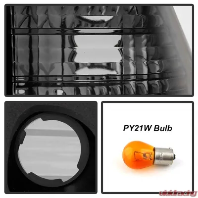 Spyder Auto 4 Piece Red Smoke Euro Style Taillights for BMW E53 X5 4.8is 2004-2006 - ALT-YD-BE5300-RS