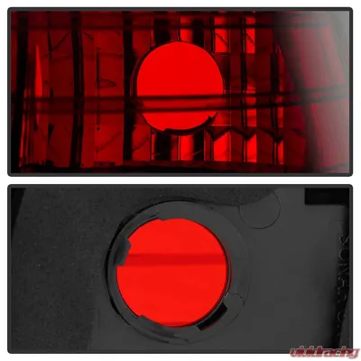 Spyder Auto 4 Piece Red Smoke Euro Style Taillights for BMW E53 X5 4.8is 2004-2006 - ALT-YD-BE5300-RS