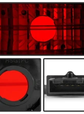 Spyder Auto 4 Piece Red Smoke Euro Style Taillights for BMW E53 X5 4.8is 2004-2006                                     - ALT-YD-BE5300-RS - Image 5