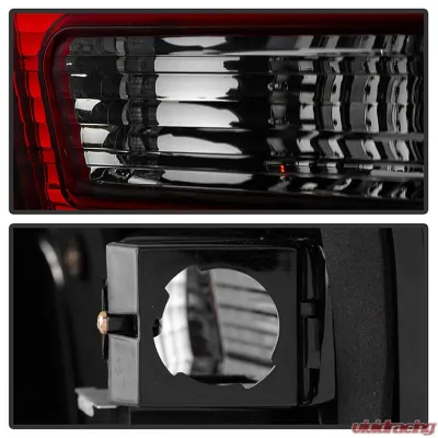 Spyder Auto 4 Piece Red Smoke Euro Style Taillights for BMW E53 X5 4.8is 2004-2006 - ALT-YD-BE5300-RS
