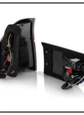 Spyder Auto 4 Piece Red Smoke Euro Style Taillights for BMW E53 X5 4.8is 2004-2006                                     - ALT-YD-BE5300-RS - Image 9
