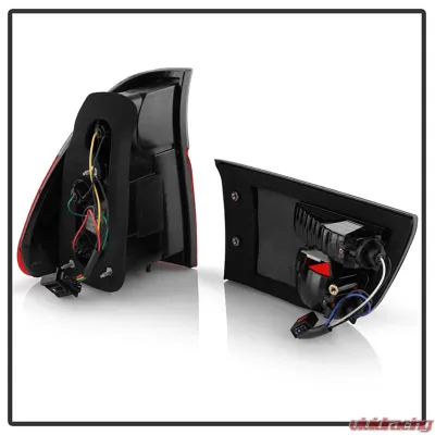 Spyder Auto 4 Piece Red Smoke Euro Style Taillights for BMW E53 X5 4.8is 2004-2006 - ALT-YD-BE5300-RS