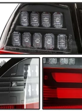 Spyder Auto LED Light Bar Tail Lights Black for BMW E90 3-Series 4-Door 1996-2008                                     - ALT-YD-BE9006-LBLED-G2-BK - Image 3