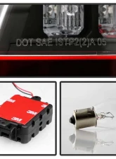 Spyder Auto LED Light Bar Tail Lights Black for BMW E90 3-Series 4-Door 1996-2008                                     - ALT-YD-BE9006-LBLED-G2-BK - Image 5