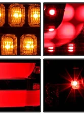 Spyder Auto LED Light Bar Tail Lights Black for BMW E90 3-Series 4-Door 1996-2008                                     - ALT-YD-BE9006-LBLED-G2-BK - Image 7