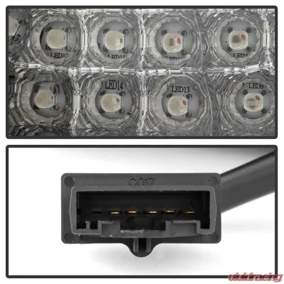 Spyder Auto Red Smoke LED Taillights for BMW E90 335xi 4-Door 2007-2008 - ALT-YD-BE9006-LED-RS