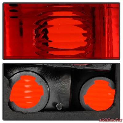 Spyder Auto Red Smoke LED Taillights for BMW E90 335xi 4-Door 2007-2008 - ALT-YD-BE9006-LED-RS