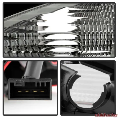 Spyder Auto Red Smoke LED Taillights for BMW E90 335xi 4-Door 2007-2008 - ALT-YD-BE9006-LED-RS