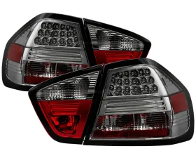 Spyder Auto Smoke LED Taillights for BMW E90 335xi 4-Door 2007-2008