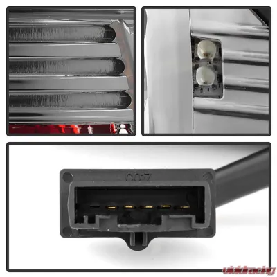 Spyder Auto Smoke LED Taillights for BMW E90 335xi 4-Door 2007-2008 - ALT-YD-BE9006-LED-SM