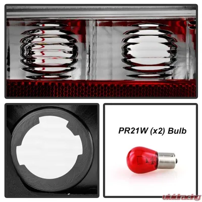 Spyder Auto Smoke LED Taillights for BMW E90 335xi 4-Door 2007-2008 - ALT-YD-BE9006-LED-SM