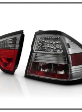 Spyder Auto Smoke LED Taillights for BMW E90 335xi 4-Door 2007-2008                                     - ALT-YD-BE9006-LED-SM - Image 8