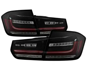 Spyder Auto Full LED Tail Lights Black Smoke for BMW 3 Series F30 2012-2018