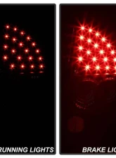 Spyder Auto LED Black Tail Lights for Chrysler 300C 2005-2007, ALT-YD-C305-LED-BK                                     - ALT-YD-C305-LED-BK - Image 9