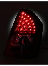 Spyder Auto LED Black Tail Lights for Chrysler 300C 2005-2007, ALT-YD-C305-LED-BK                                     - ALT-YD-C305-LED-BK - Image 6