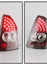 Spyder Auto LED Black Tail Lights for Chrysler 300C 2005-2007, ALT-YD-C305-LED-BK                                     - ALT-YD-C305-LED-BK - Image 8