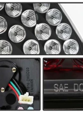 Spyder Auto Black LED Taillights for Chrysler 300C 2008-2010, ALT-YD-C308-LED-BK                                     - ALT-YD-C308-LED-BK - Image 3