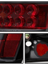 Spyder Auto Black LED Taillights for Chrysler 300C 2008-2010, ALT-YD-C308-LED-BK                                     - ALT-YD-C308-LED-BK - Image 5