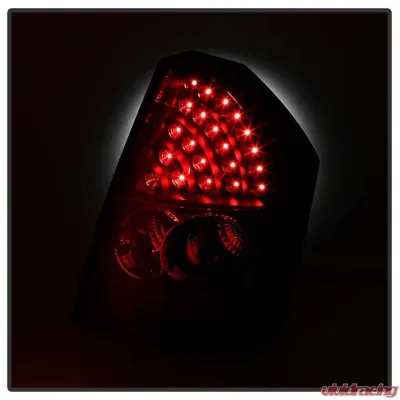Spyder Auto Black LED Taillights for Chrysler 300C 2008-2010, ALT-YD-C308-LED-BK - ALT-YD-C308-LED-BK