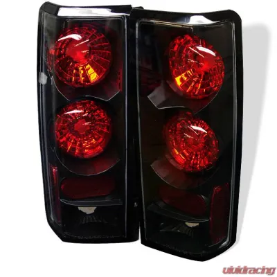 Spyder Auto Black Euro Style Taillights for GMC Safari 1985-2005, ALT-YD-CAS85-BK - ALT-YD-CAS85-BK
