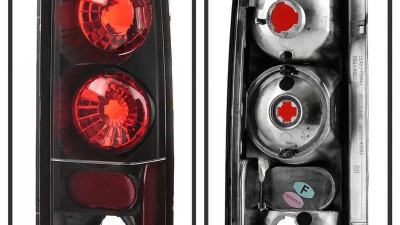Spyder Auto Black Euro Style Taillights for GMC Safari 1985-2005, ALT-YD-CAS85-BK                                     - ALT-YD-CAS85-BK - Image 2