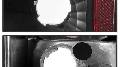 Spyder Auto Black Euro Style Taillights for GMC Safari 1985-2005, ALT-YD-CAS85-BK                                     - ALT-YD-CAS85-BK - Image 5