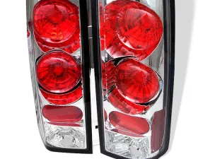 Spyder Auto Chrome Euro Style Taillights for GMC Safari 1985-2005, ALT-YD-CAS85-C