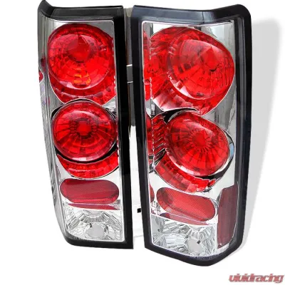 Spyder Auto Chrome Euro Style Taillights for GMC Safari 1985-2005, ALT-YD-CAS85-C - ALT-YD-CAS85-C