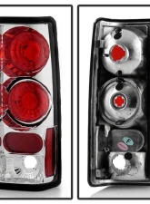 Spyder Auto Chrome Euro Style Taillights for GMC Safari 1985-2005, ALT-YD-CAS85-C                                     - ALT-YD-CAS85-C - Image 2