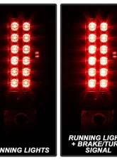 Spyder Auto Black LED Taillights for GMC Safari 1985-2005, Durable Design, Enhanced Visibility                                     - ALT-YD-CAS85-LED-BK - Image 9