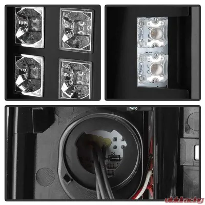 Spyder Auto Black LED Taillights for GMC Safari 1985-2005, Durable Design, Enhanced Visibility - ALT-YD-CAS85-LED-BK