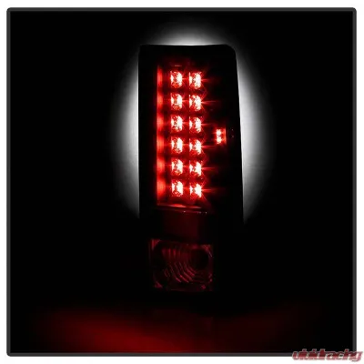 Spyder Auto Black LED Taillights for GMC Safari 1985-2005, Durable Design, Enhanced Visibility - ALT-YD-CAS85-LED-BK