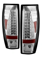 Spyder Auto LED Chrome Tail Lights for Chevrolet Avalanche 2002-2006                                     - ALT-YD-CAV02-LED-C - Image 6