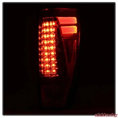 Spyder Auto LED Chrome Tail Lights for Chevrolet Avalanche 2002-2006 - ALT-YD-CAV02-LED-C