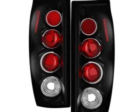 Spyder Auto Altezza Black Tail Lights for Chevrolet Avalanche 2002-2006