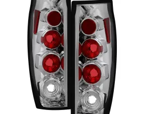 Spyder Auto Altezza Chrome Tail Lights for Chevrolet Avalanche 2002-2006