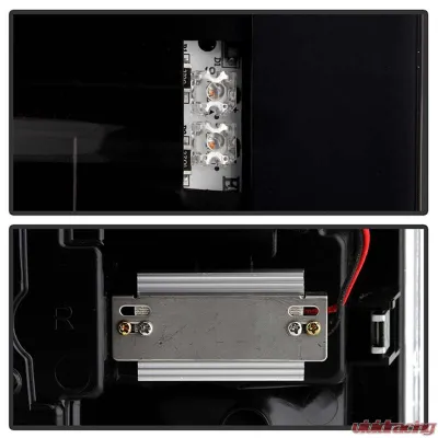 Spyder Auto LED Black Tail Lights for Chevrolet Avalanche 2007-2010 - ALT-YD-CAV07-LED-BK