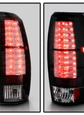 Spyder Auto LED Black Tail Lights for Chevrolet Avalanche 2007-2010                                     - ALT-YD-CAV07-LED-BK - Image 7