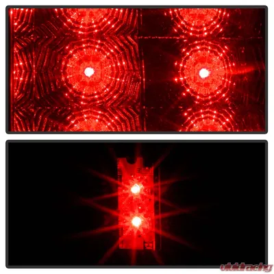 Spyder Auto LED Black Tail Lights for Chevrolet Avalanche 2007-2010 - ALT-YD-CAV07-LED-BK