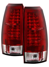 Spyder Auto Red Clear LED Taillights for Chevrolet Avalanche 2007-2013                                     - ALT-YD-CAV07-LED-RC - Image 9