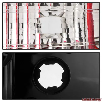 Spyder Auto Red Clear LED Taillights for Chevrolet Avalanche 2007-2013 - ALT-YD-CAV07-LED-RC