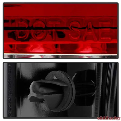 Spyder Auto Red Clear LED Taillights for Chevrolet Avalanche 2007-2013 - ALT-YD-CAV07-LED-RC