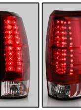 Spyder Auto Red Clear LED Taillights for Chevrolet Avalanche 2007-2013                                     - ALT-YD-CAV07-LED-RC - Image 6