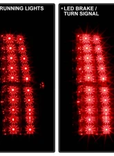 Spyder Auto Red Clear LED Taillights for Chevrolet Avalanche 2007-2013                                     - ALT-YD-CAV07-LED-RC - Image 9